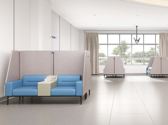 安護(hù)空間/收費(fèi)區(qū)/采血區(qū)/兒童輸液區(qū)/兒童霧化區(qū)